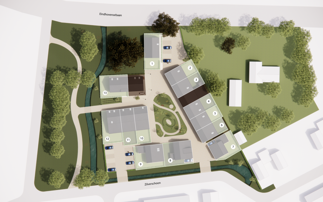Fijn wonen in woonproject Boserf te Veldhoven. Nog 2 woningen te koop. Bouw start binnenkort